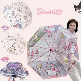 PARAGUAS KAWAII TRANSPARENTEHH610