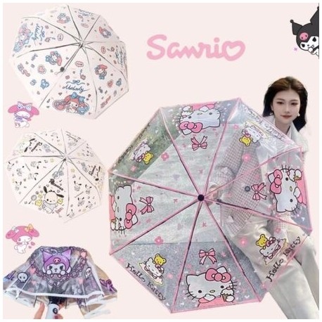 PARAGUAS KAWAII TRANSPARENTEHH610