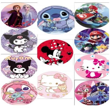 Toalla redonda kawaii