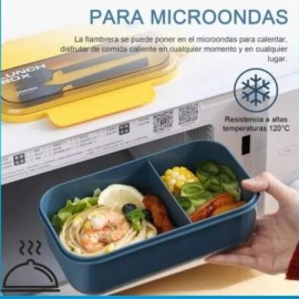 Lonchera con cubiertos  hh412
