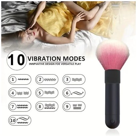 VIBRADOR BROCHA RECARGABLE
