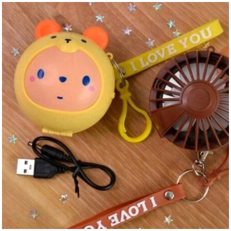 VENTILADOR ESPEJO DE LLAVERO USB