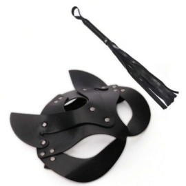 MASCARA BONDAGE CON LATIGO