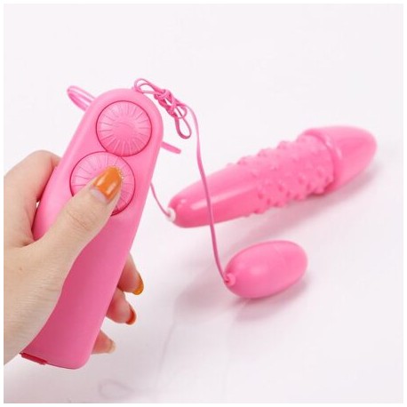 VIBRADOR DOBLÉ TEXTURIZADO