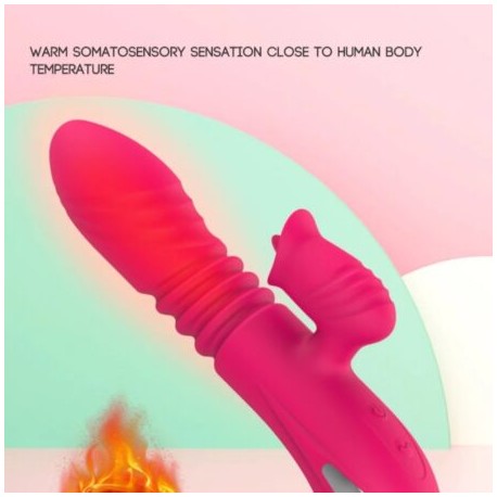 VIBRADOR  CONEJO EXPANDIBLE