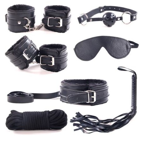 Bondage Grueso Negro o Rojo