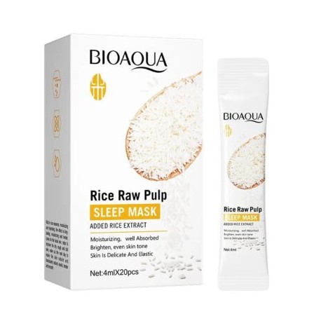 Mascarilla de extracto de arroz