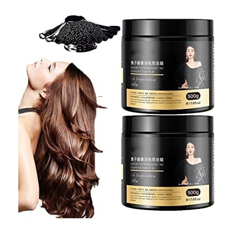 Mascarilla para el cabello, con extracto de caviar