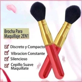 Vibrador en forma de brocha