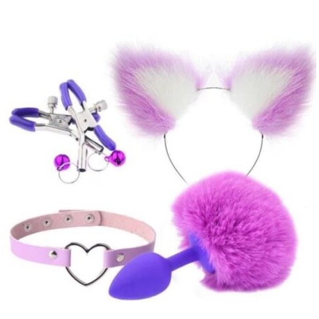 Disfraz de conejita con accesorios