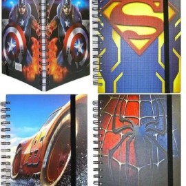 CUADERNO  SUPER HÉROES
