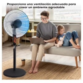 VENTILADOR CON ASPAS DE METAL PREMIUM