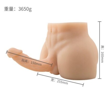 MASTURBADOR TORZO HOMBRE GLUTEOS