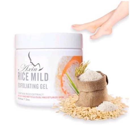 Exfoliante de arroz